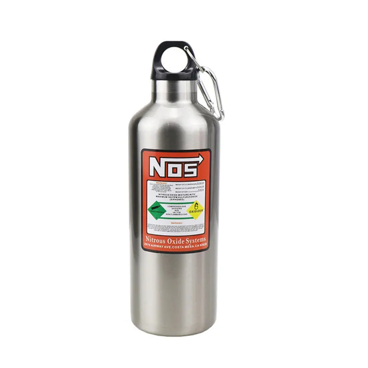 1Pcs Car Insulation Cup NOS Nitrogen Cylinder Vacuum Stainless Steel Kettle 500ML Stainless Thermos Cup Car Interior Accessories