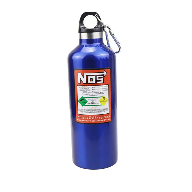 1Pcs Car Insulation Cup NOS Nitrogen Cylinder Vacuum Stainless Steel Kettle 500ML Stainless Thermos Cup Car Interior Accessories